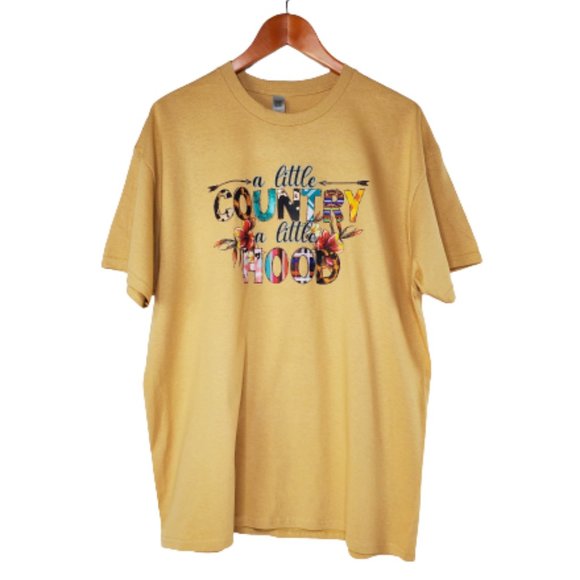 A Little Country A Little Hood Loose Fit Tee.New!!! - Picture 1 of 5